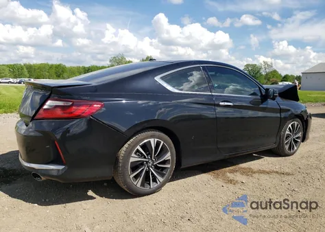 2017 Honda Accord Ex z USA, uszkodzony, nr VIN 1HGCT1B78HA010142